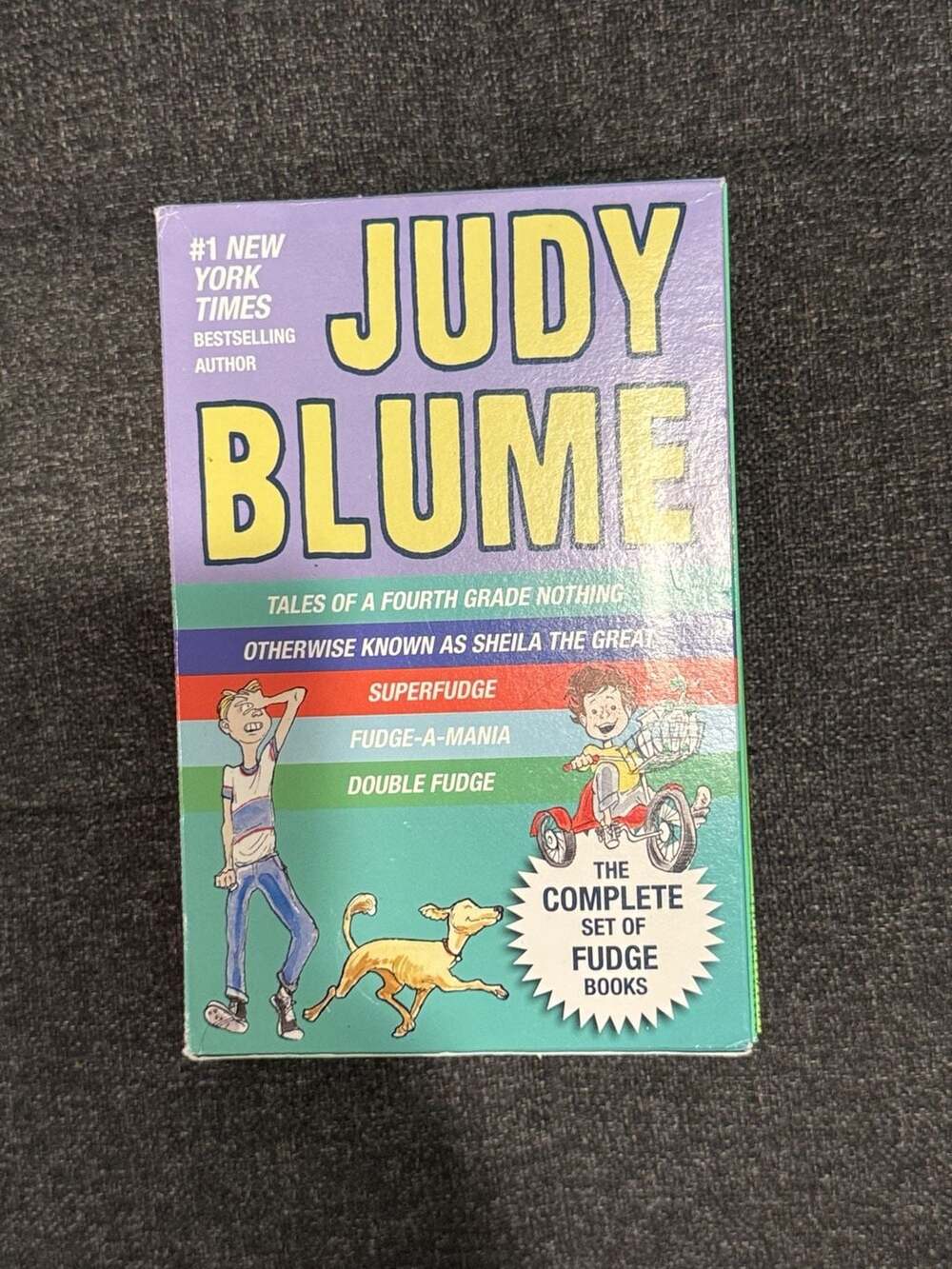 Judy Blume The Complete Set of Fudge Books Boxed Set Paperback